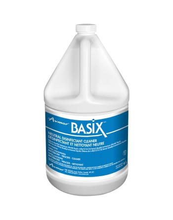 AVMOR 2237278001 Basix Neutral Disinfectant Cleaner, Jug Container Size: 4 L - [DefendUse.com] - 2237278001 - Avmor