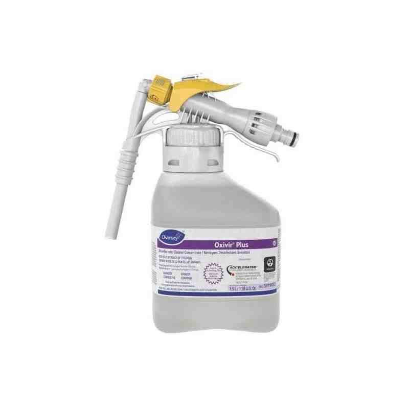 DIVERSEY 5919032 Oxivir® Plus Disinfectant Cleaner Concentrate, Ready to Dilute - RTD - 2 x 1.5L - [DefendUse.com] - 5919032 - O