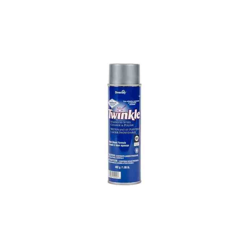 DIVERSEY 991224 Twinkle® Stainless Steel Cleaner & Polish, Case of 12/482g - [DefendUse.com] - 991224 - Industrial/Commerical Gr