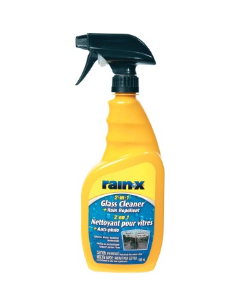 RAIN-X  2-in-1 Glass Cleaner with Rain Repellent Format: 680 ml Container Type: Trigger Bottle