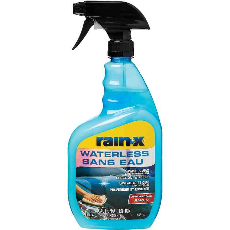 RAIN-X  Waterless Wash & Wax Format: 946 ml Container Type: Trigger Bottle