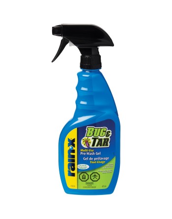 RAIN-X  Bug & Tar Pre-Wash Gel Format: 473 ml Container Type: Trigger Bottle