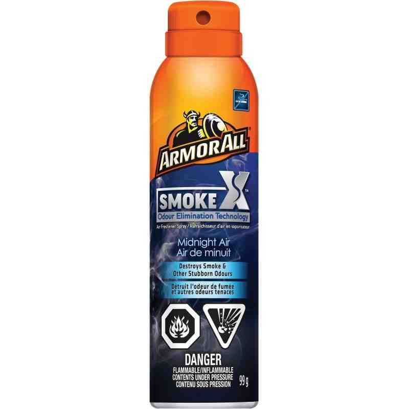 ARMOR ALL  SmokeX™ Air Freshener Type: Aerosol Scent: SmokeX™ Midnight Air Quantity: 99g