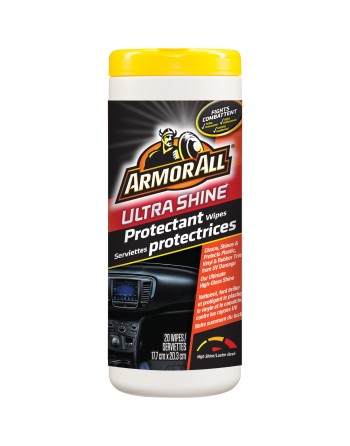 ARMOR ALL  Ultra Shine Protectant Wipes No. of Wipes: 20