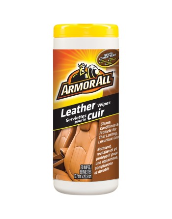 ARMOR ALL  Leather Cleaning Wipes No. of Wipes: 30