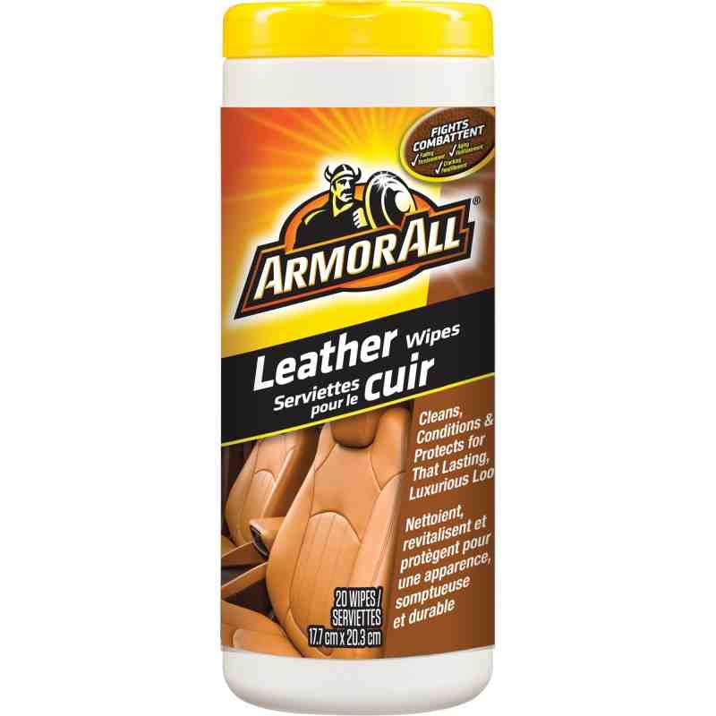 ARMOR ALL  Leather Cleaning Wipes No. of Wipes: 30