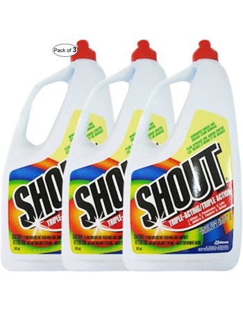 Shout 62300008015 Triple-Acting Laundry Stain Remover Refill - 12/946ml - [DefendUse.com] - 62300008015 - Laundry Stain Remover