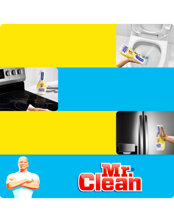 MR. CLEAN Disinfectant Clean Freak Start Kit With Lemon Zest Scent, 470mL, 6/Case, Sold By Case - [DefendUse.com] - 37000-79129 