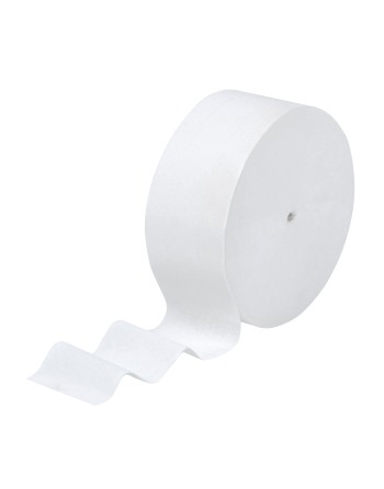 KIMBERLY-CLARK  Scott® Essential Coreless Jumbo Roll Toilet Paper, Coreless Roll, 1 Ply, 2300' Length, White, 12 Rolls/Case - [D