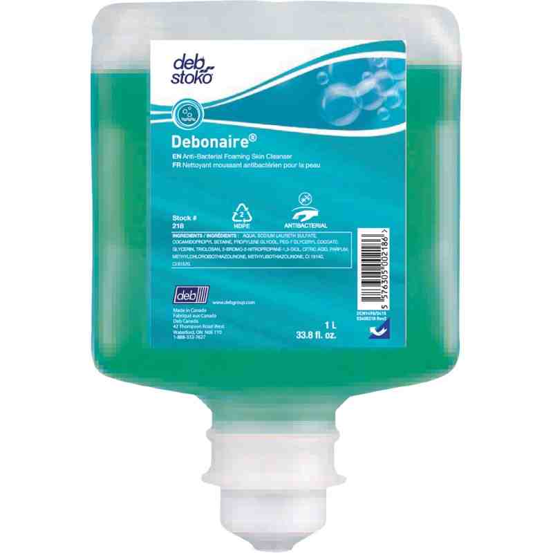 DEB  Debonaire® Anti-Bacterial Handwash, Foam, 2 L, Scented - [Cleaning Supplies Canada Discounts] - 418 - [DefendUse.com]