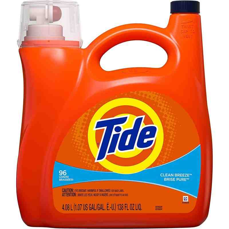 Tide - Liquid Laundry Detergent  -Clean Breeze  - 96 Lds - 4/4.08 L - 1