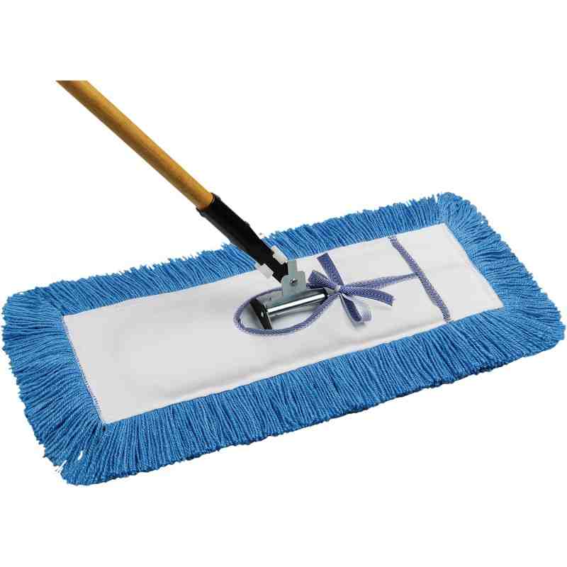 Static-H Dust Mop with Handle 36"

 Tie-On, Nylon - [Cleaning Supplies Canada Discounts] - DM-ALO536 - [DefendUse.com]