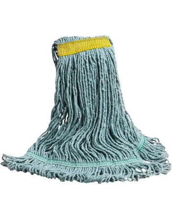 Swinger™ Wet Mop Polyester/Rayon, Narrow, Large - [Cleaning Supplies Canada Discounts] - MW-SW3L-NB-GN - [DefendUse.com]