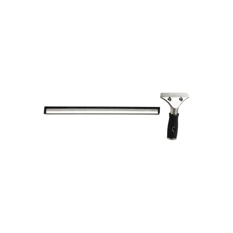 Window Squeegee with Handle 18" Stainless Steel - [DefendUse.com] - JN010 - Squeegees & Washers