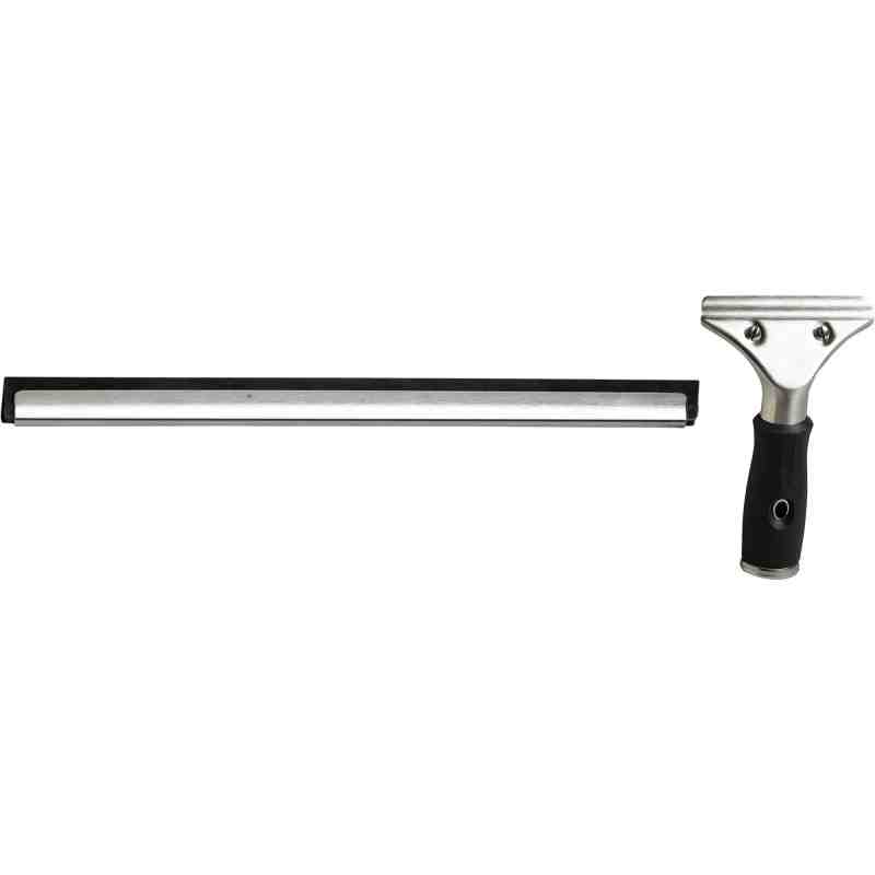 Window Squeegee with Handle 12"

 Stainless Steel

 - [Cleaning Supplies Canada Discounts] - jn011 - [DefendUse.com]