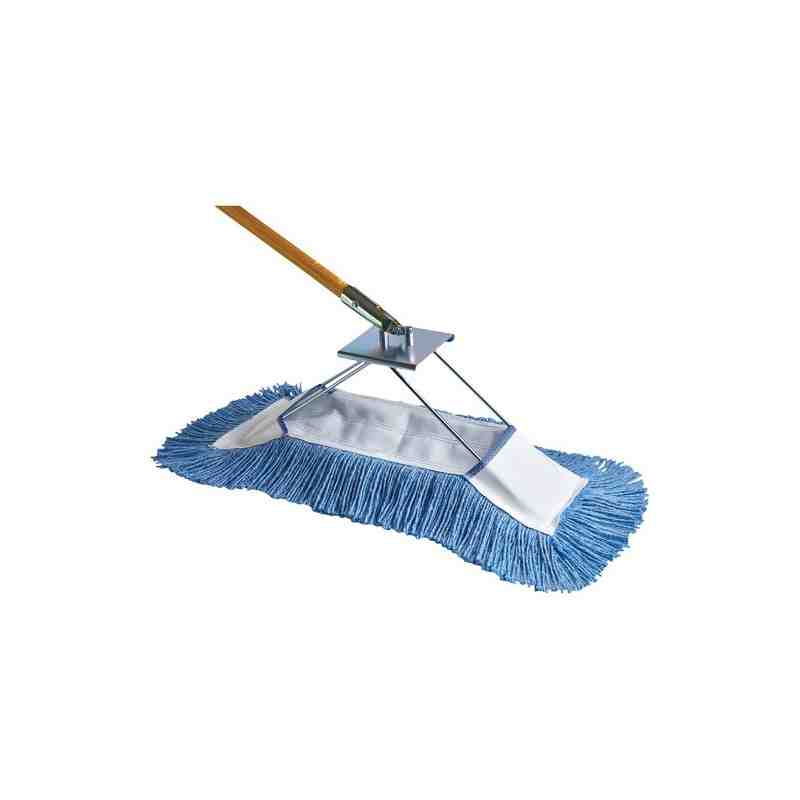 G-Stat Dust Mop, Slip-On, Yarn, 36"

 - [Cleaning Supplies Canada Discounts] - DMBA-GST36-BL - [DefendUse.com]