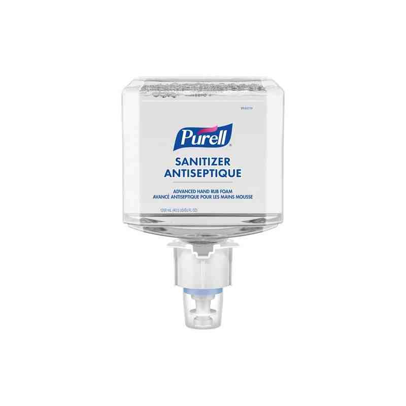 PURELL 5051-02-CAN00 ES4 Advanced Foam Hand Sanitizer, 1200 ml, Cartridge Refill, 70% Alcohol Fragrance: Unscented,  2 Refills -