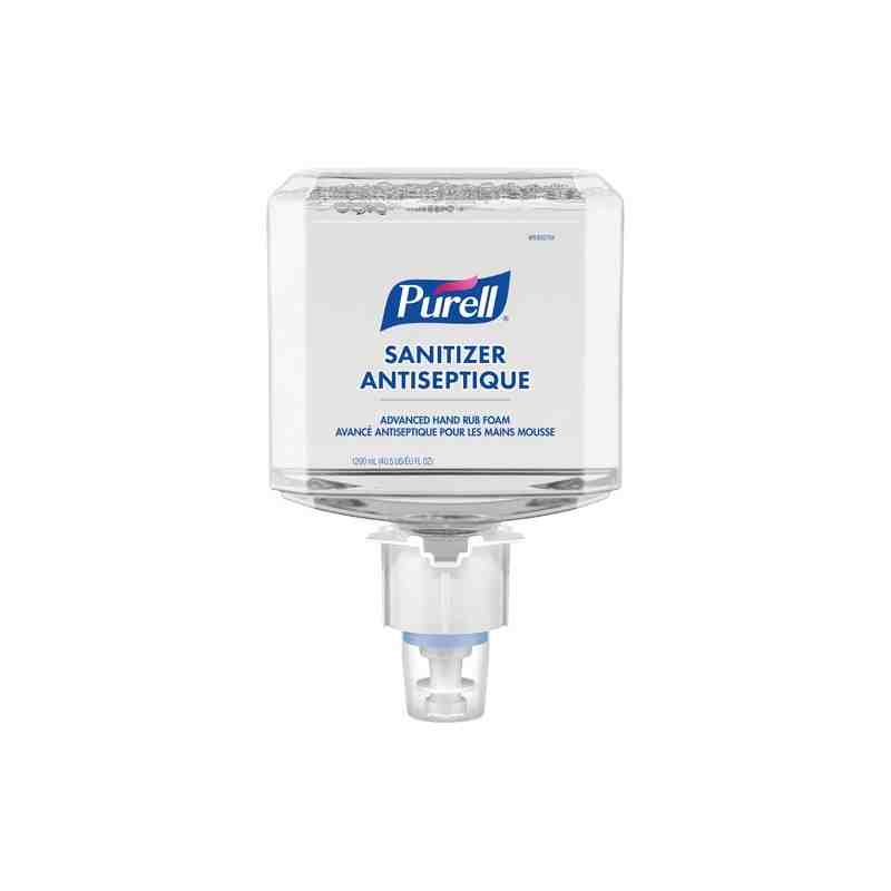 PURELL 6451-02-CAN00 ES6 Advanced Foam Hand Sanitizer, 1200 ml, Cartridge Refill, 70% Alcohol, Case of 2 - [DefendUse.com] - 645