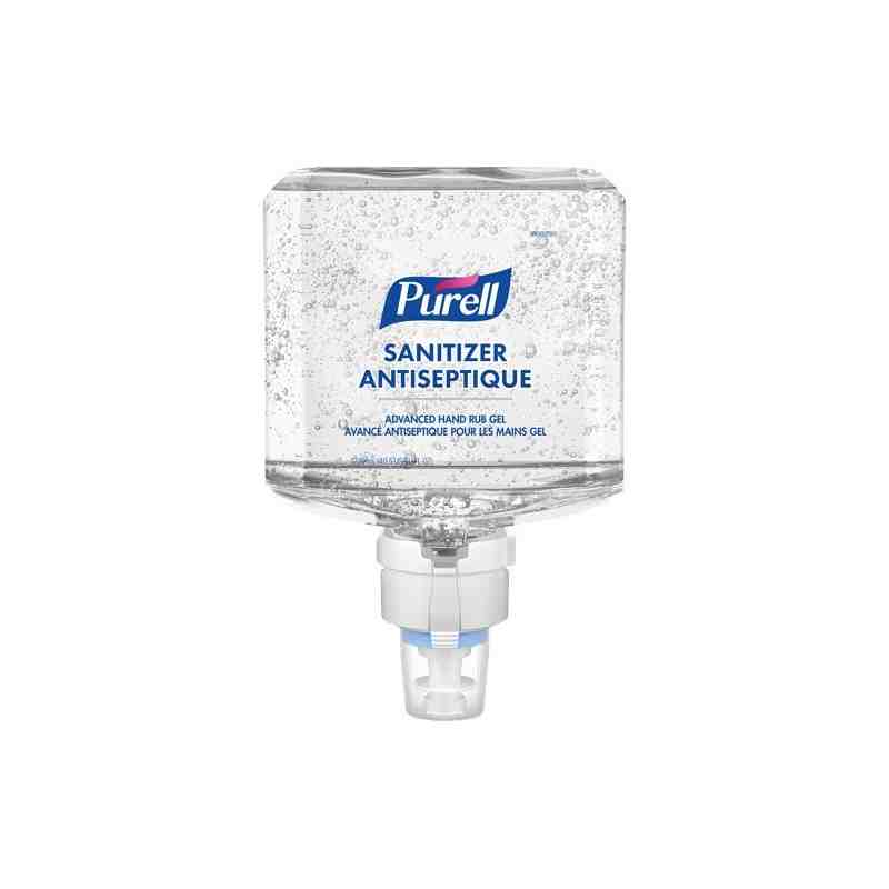 PURELL 7760-02-CAN00 ES8 Advanced Hand Sanitizer Gel, 1200 ml, Cartridge Refill, 70% Alcohol, Case of 2 - [DefendUse.com] - 7760