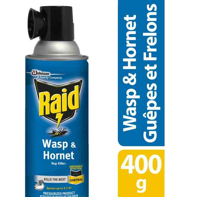 Raid 62300017765 Wasp & Hornet Bug Killer 7 - 12/400g - [DefendUse.com] - 10062300017765 - Raid Max® Home Insect Killer
