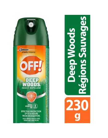 Insect OFF! Deep Woods - 3 Insect Repellent - 12/230g