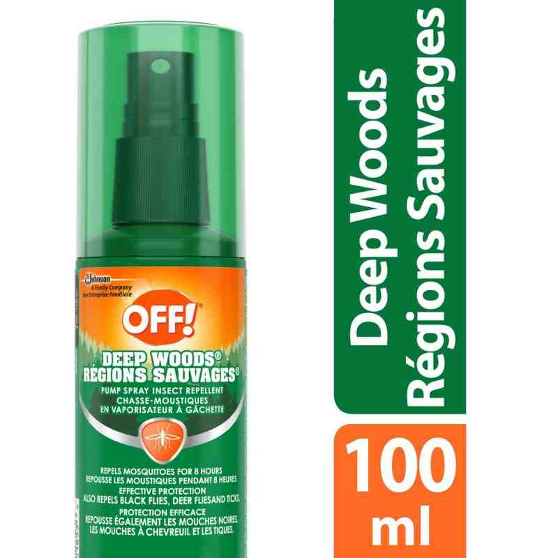 Insect OFF! Deep Woods-Pump Spray Repellent - 12/100ml