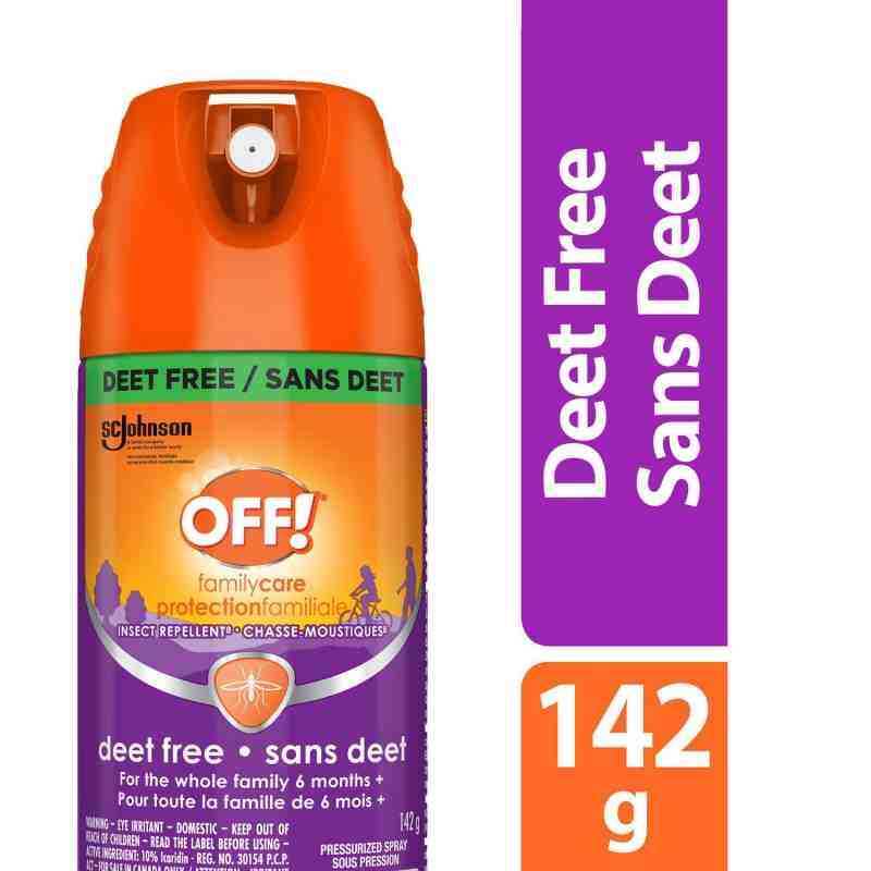 Insect OFF! Familycare Repellent 8- Deet Free - 12/142g