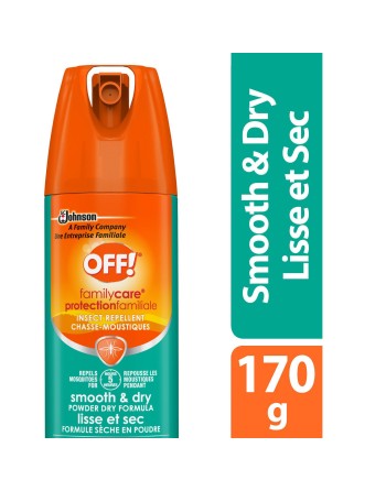 Insect OFF! Familycare-Repellent-Smooth/Dry - 12/71g