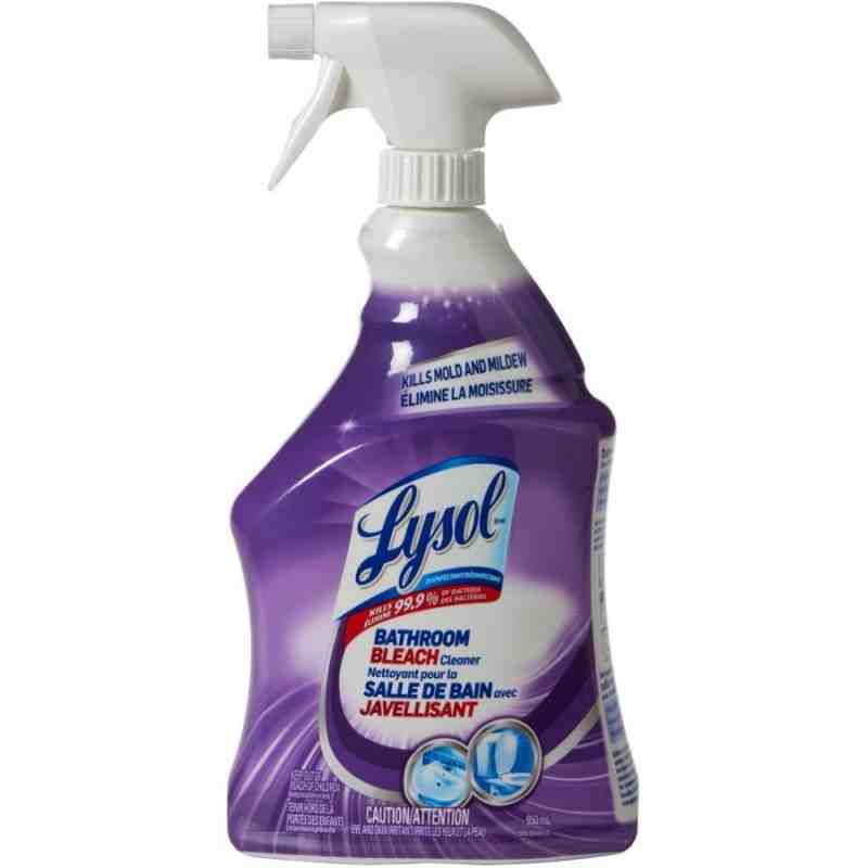 Lysol® 19200-78915 Bath Disinfectant Mold/Mildew, Bleach Trigger Spray, 12/950ml[CB891501] - [DefendUse.com] - 19200-78915 - Lys