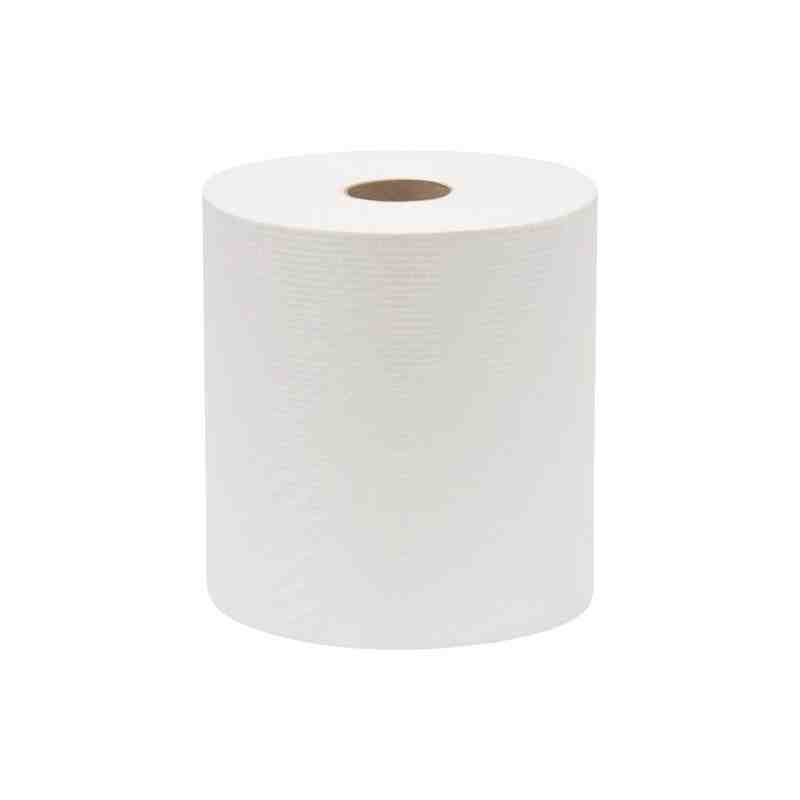 SUNSET HWT800W Everest Pro® Paper Towel Rolls, 1 Ply, Standard, 800' L Colour: White Roll Width: 7.85" Case of 6 - [DefendUse.co