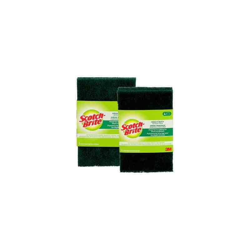 Scotch-Brite Heavy Duty Scour Pad 3.8"x6"- 2/pk/12/cs ,SB211 - [DefendUse.com] - 3M-7000136858 - Scotch Brite Cleaning Products