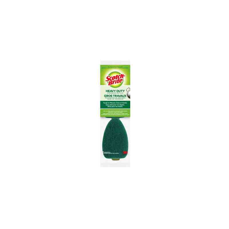 3M Scotch-Brite Heavy Duty Dishwand Refills, Case of 24 - [DefendUse.com] - 3M-7100202456 - Scotch Brite Cleaning Products