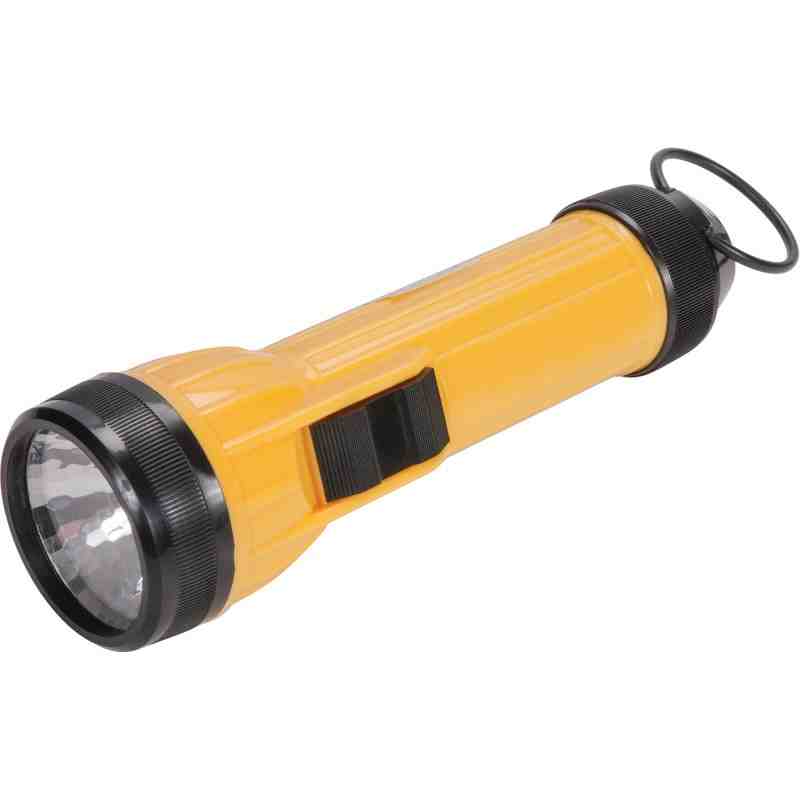 AFL100 Flashlight, LED, 35 Lumens, D Batteries - [DefendUse.com] - AFL100 - Home