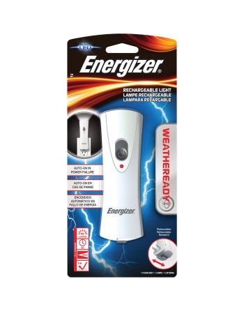 ENERGIZER  Weatheready® Flashlight, LED, 40 Lumens, Rechargeable Batteries - 1