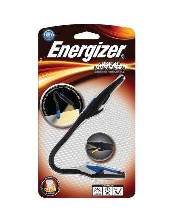 ENERGIZER  Clip Light, LED, 11 Lumens, CR2032 Batteries - 1