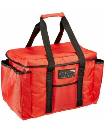 Rubbermaid ProServe® Red Nylon Insulated Sandwich Delivery Bag - 15"L x 12"W x 12"H - 1