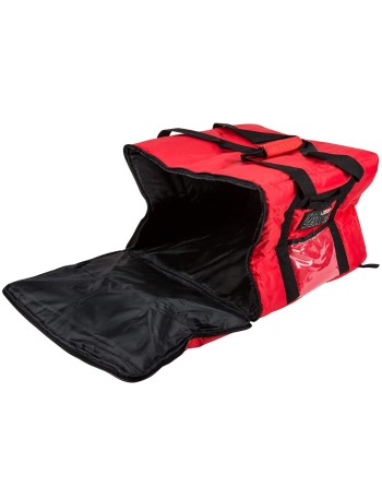 Rubbermaid ProServe® Red Nylon Medium Food Delivery Bag -17"L x 17"W x 13"H - 5