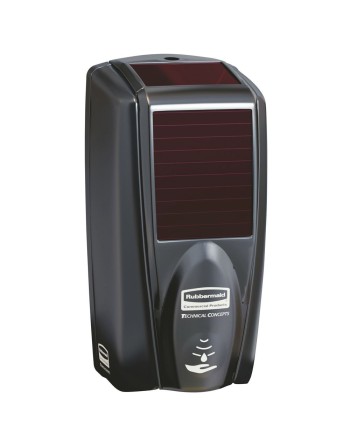 Rubbermaid 1980829 Lumecel™ 1100 mL Black / Black Pearl Automatic Hands Free Soap Dispenser - [DefendUse.com] - 1980829 - Wall M