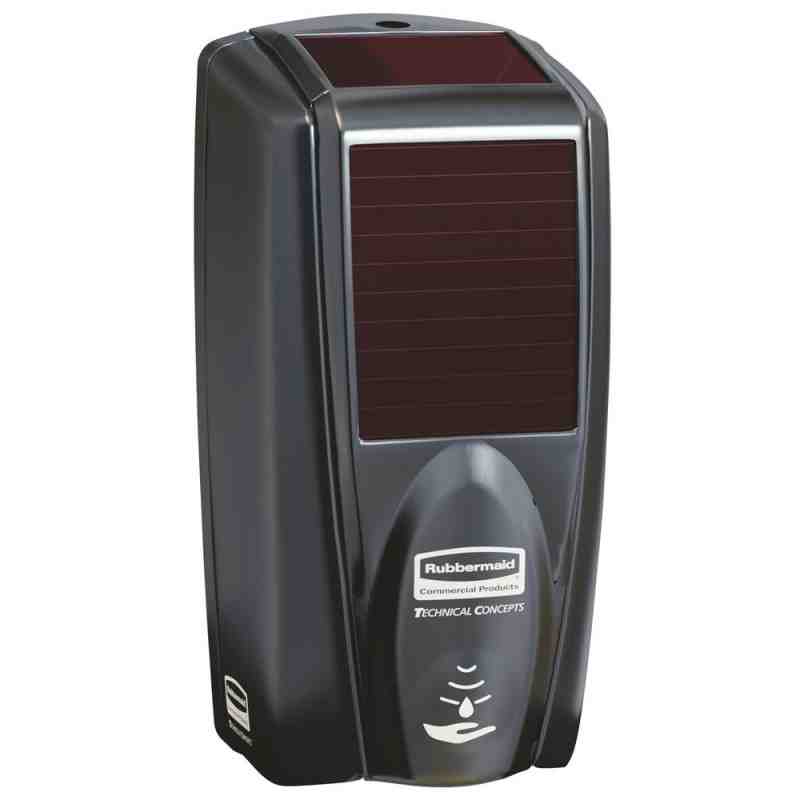 Rubbermaid 1980829 Lumecel™ 1100 mL Black / Black Pearl Automatic Hands Free Soap Dispenser - [DefendUse.com] - 1980829 - Wall M