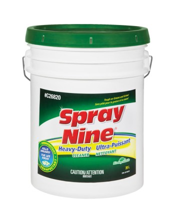 SPRAY NINE C26820 Heavy-Duty Cleaner, Pail, 20 L - [DefendUse.com] - C26820 - Spray Nine®