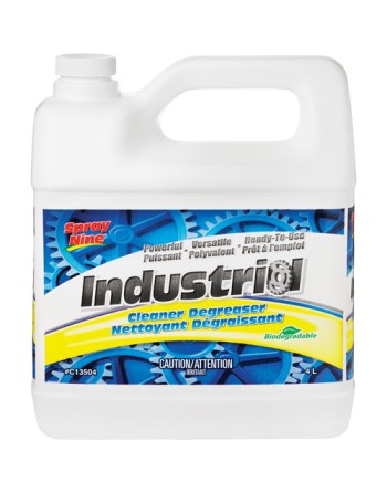 Spray Nine® C13504 Industrial Cleaner/Degreaser, Jug Format: 4 L - [DefendUse.com] - C13504 - Spray Nine®