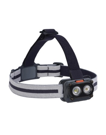 Hardcase Rugged Headlamp, LED, 325 Lumens, 6.5 Hrs. Run Time, AA Batteries