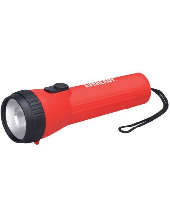 Industrial General Purpose Flashlight, LED, 25 Lumens, D Batteries Each