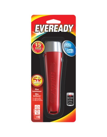 Eveready® All-Purpose Flashlight, LED, 65 Lumens, AA Batteries Each