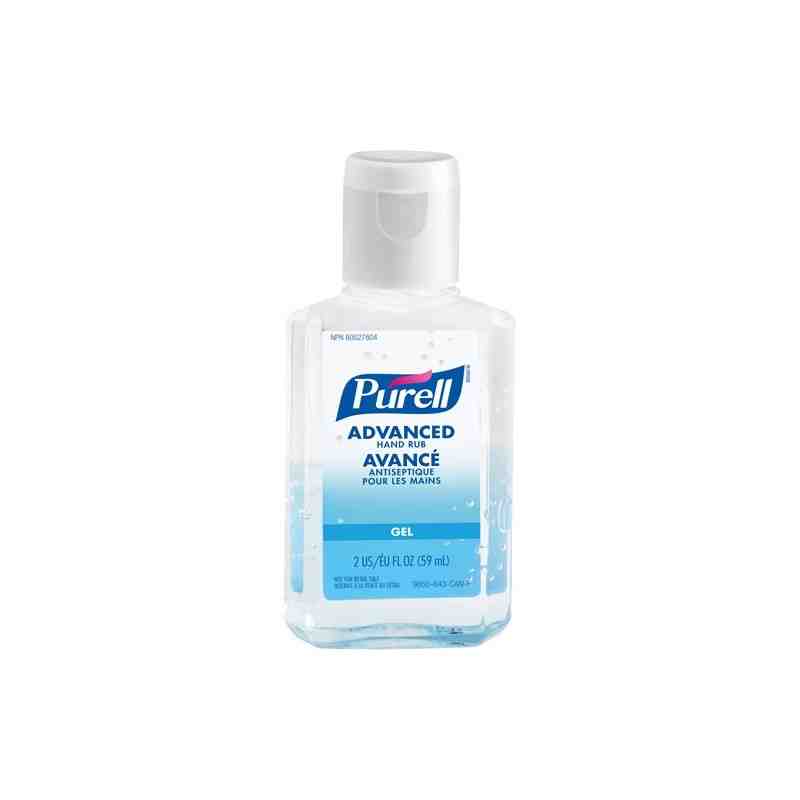 PURELL  Advanced Hand Sanitizer, 59 ml, Squeeze Bottle, 70% Alcohol Fragrance: Unscented Sold/Priced Per: Bottle - [Cleaning Sup