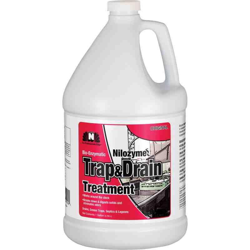 HOSPECO FC128ZNM Nilozyme™ Bio-Enzymatic Trap & Drain Cleaner Container Type: Bottle Container Size: 4L - [DefendUse.com] - FC12