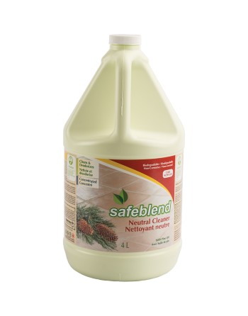 SAFEBLEND  Pine Oil Neutral Cleaner, Jug, 4 L - 1