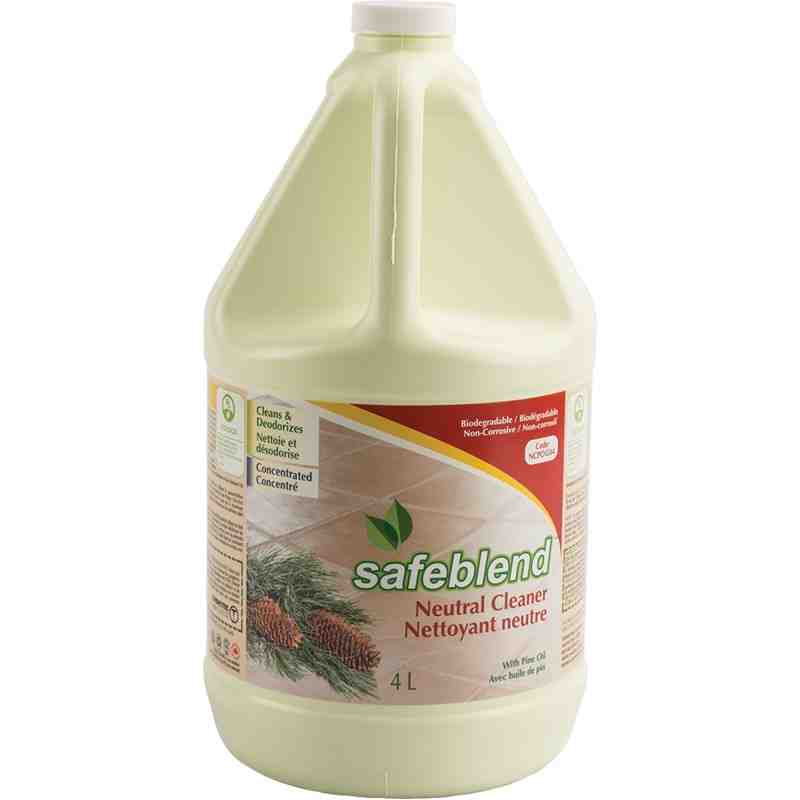 SAFEBLEND  Pine Oil Neutral Cleaner, Jug, 4 L - 1