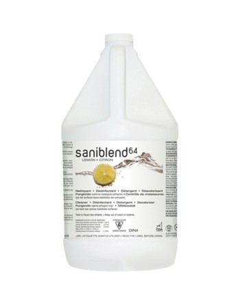 SAFEBLEND  SaniBlend™ 64 Disinfectant Cleaner, Jug, 4 L Fragrance: Lemon DIN: 02344912 - 1