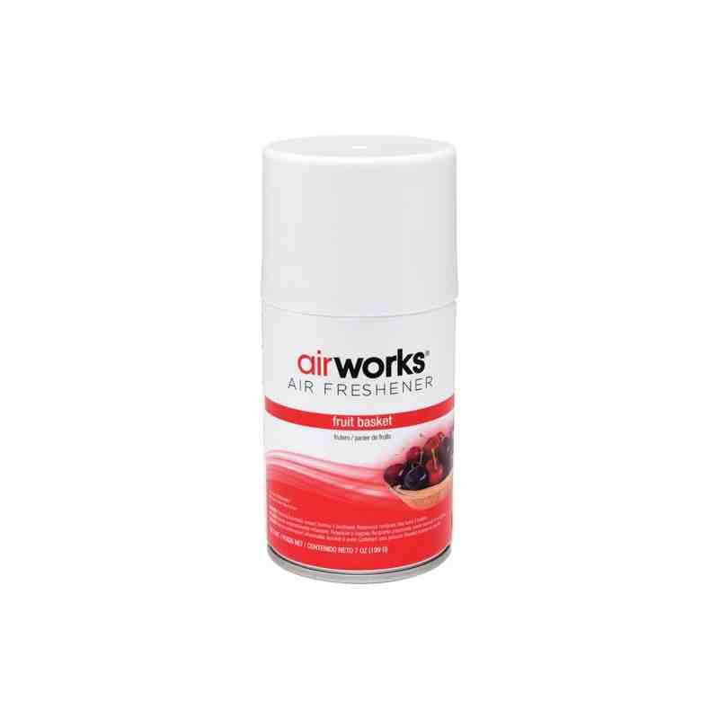 HOSPECO 07929 AirWorks® Metered Aerosol Air Fresheners, Fruit Basket, Aerosol Can, Case of 12 - [DefendUse.com] - 07929 - Air Fr